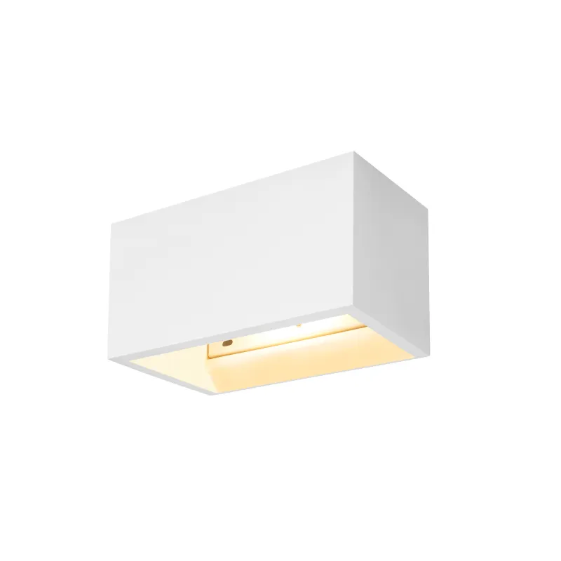 PLASTRA, applique intérieure, rectangulaire, blanc, R7s 118mm, 20W max, plâtre