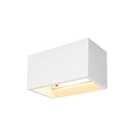 PLASTRA, applique intérieure, rectangulaire, blanc, R7s 118mm, 20W max, plâtre