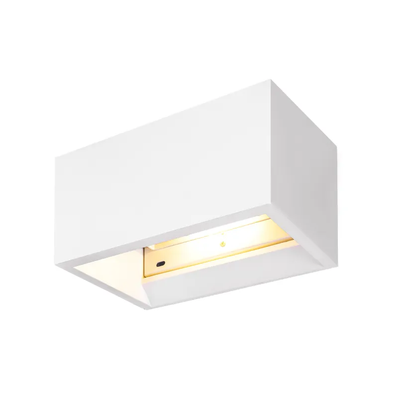 PLASTRA, applique intérieure, rectangulaire, blanc, R7s 118mm, 20W max, plâtre