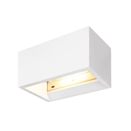 PLASTRA, applique intérieure, rectangulaire, blanc, R7s 118mm, 20W max, plâtre