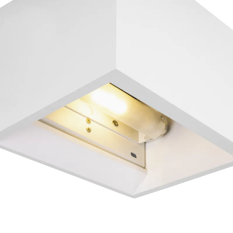 PLASTRA, applique intérieure, rectangulaire, blanc, R7s 118mm, 20W max, plâtre