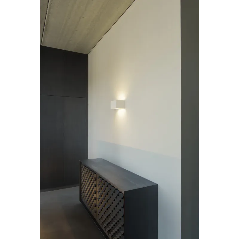PLASTRA, applique intérieure, rectangulaire, blanc, R7s 118mm, 20W max, plâtre