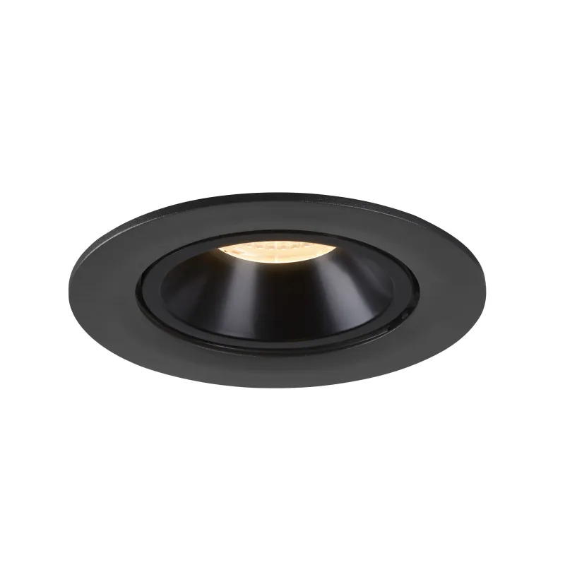 NUMINOS® GIMBLE L, encastré de plafond intérieur, 20 deg , noir, LED, 25,4W, 3000K