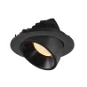 NUMINOS® GIMBLE L, encastré de plafond intérieur, 20 deg , noir, LED, 25,4W, 3000K