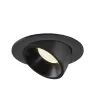 NUMINOS® GIMBLE L, encastré de plafond intérieur, 20 deg , noir, LED, 25,4W, 4000K
