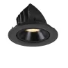 NUMINOS® GIMBLE L, encastré de plafond intérieur, 55 deg , noir, LED, 25,4W, 3000K