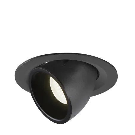 NUMINOS® GIMBLE M, encastré de plafond intérieur, 40 deg , noir, LED, 17,5W, 4000K