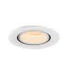 NUMINOS® GIMBLE S, encastré de plafond intérieur, 20 deg , blanc, LED, 8,6W, 2700K