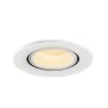 NUMINOS® GIMBLE S, encastré de plafond intérieur, 20 deg , blanc, LED, 8,6W, 3000K