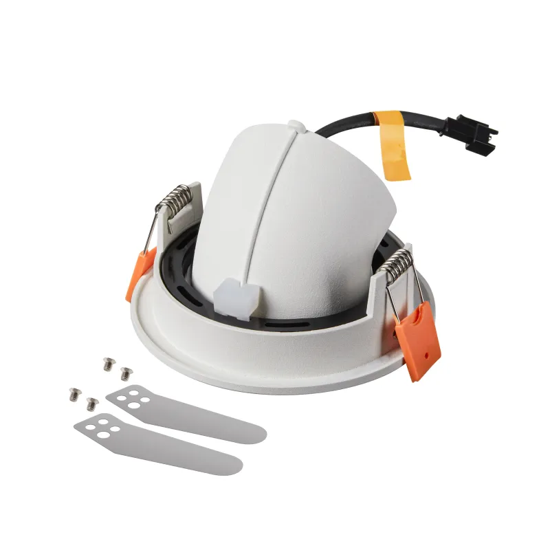 NUMINOS® GIMBLE S, encastré de plafond intérieur, 40 deg , blanc, LED, 8,6W, 4000K