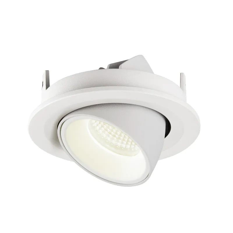NUMINOS® GIMBLE S, encastré de plafond intérieur, 40 deg , blanc, LED, 8,6W, 4000K