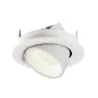 NUMINOS® GIMBLE S, encastré de plafond intérieur, 40 deg , blanc, LED, 8,6W, 4000K