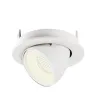NUMINOS® GIMBLE S, encastré de plafond intérieur, 55 deg , blanc, LED, 8,6W, 4000K