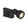 PURI, applique et plafonnier intérieur, simple, noir mat, GU10/QPAR51, 50W max
