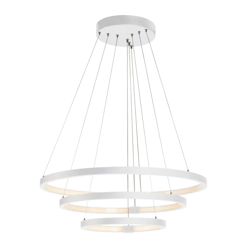 ONE TRIPLE, suspension intérieure, blanc, LED, 65W, 3000K/4000K, variable Dali