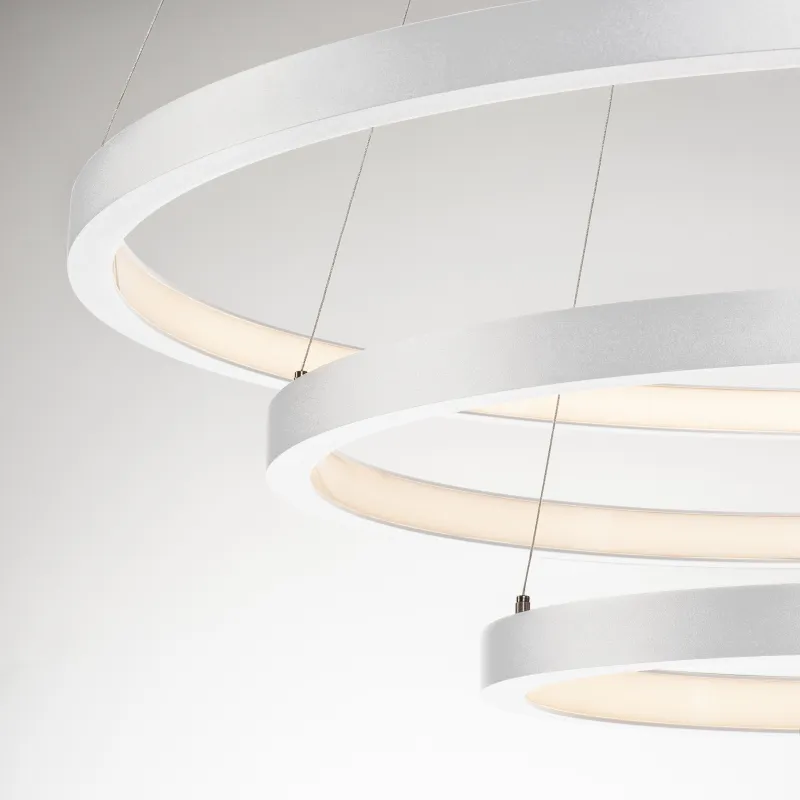 ONE TRIPLE, suspension intérieure, blanc, LED, 65W, 3000K/4000K, variable Dali