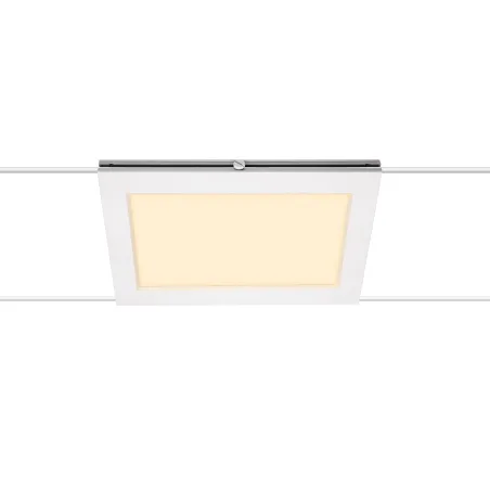 PLYTTA, spot pour câble tendu T.B.T. TENSEO intérieur, blanc, LED, 9,8W, 2700K