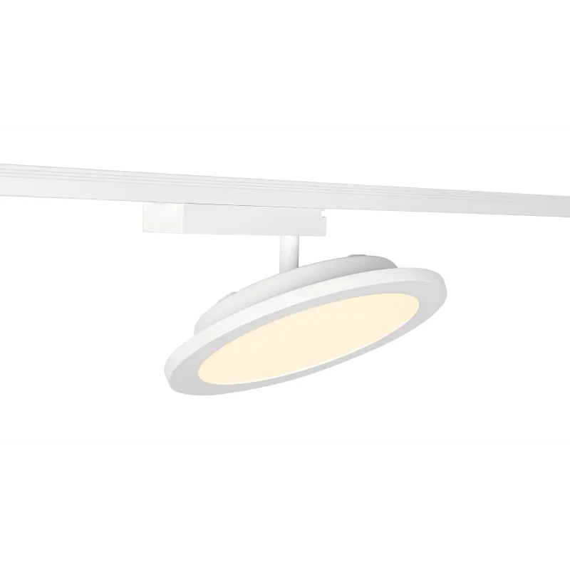 PANEL TRACK, spot pour rail 1 allumage intérieur, rond, blanc, LED, 18W, 3000K