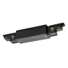 S-TRACK, connecteur longitudinal, Dali, pour rail 3 allumages, intérieur, noir