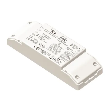 Alimentation LED DALI, intérieur, blanc, 20W, 250-700mA, variable 1-10V / Dali