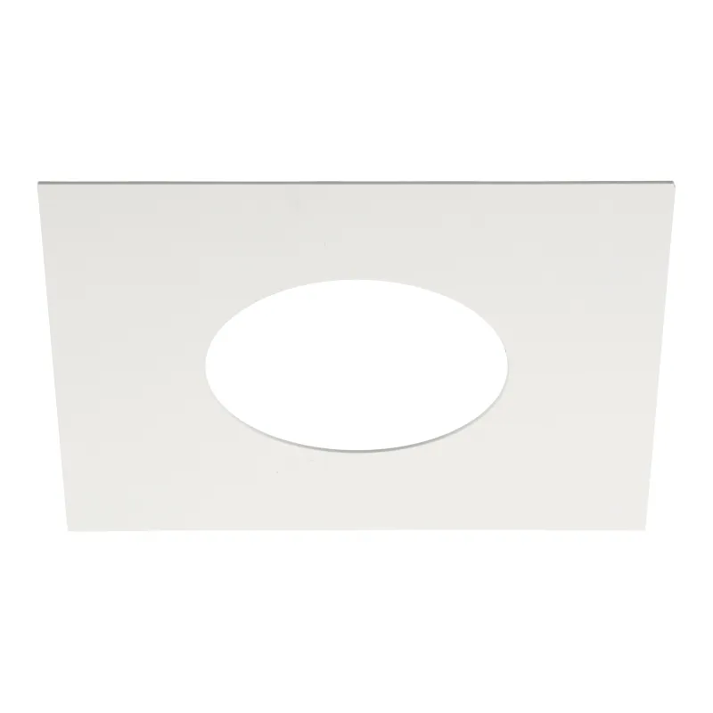 NUMINOS®, bague de réduction carrée, longueur 24 cm, Ø intérieur 12 cm, blanc