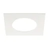 NUMINOS®, bague de réduction carrée, longueur 24 cm, Ø intérieur 15 cm, blanc