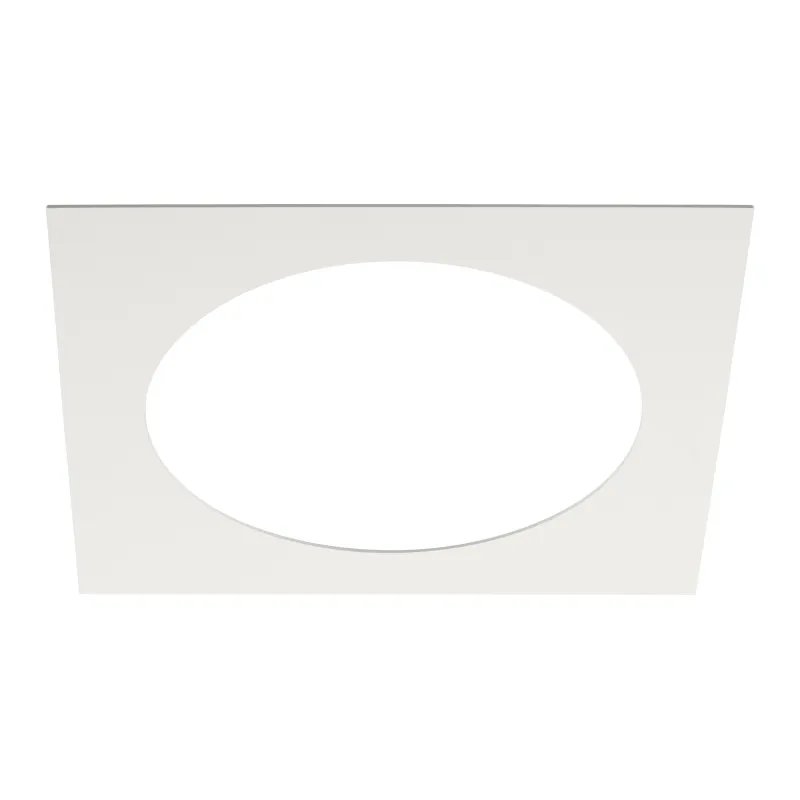 NUMINOS®, bague de réduction carrée, longueur 24 cm, Ø intérieur 18 cm, blanc