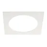 NUMINOS®, bague de réduction carrée, longueur 24 cm, Ø intérieur 18 cm, blanc