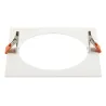 NUMINOS®, bague de réduction carrée, longueur 24 cm, Ø intérieur 18 cm, blanc