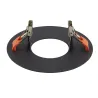 NUMINOS®, bague de réduction ronde, Ø extérieur 16 cm, Ø intérieur 7 cm, noir