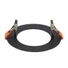 NUMINOS®, bague de réduction ronde, Ø extérieur 16 cm, Ø intérieur 9 cm, noir