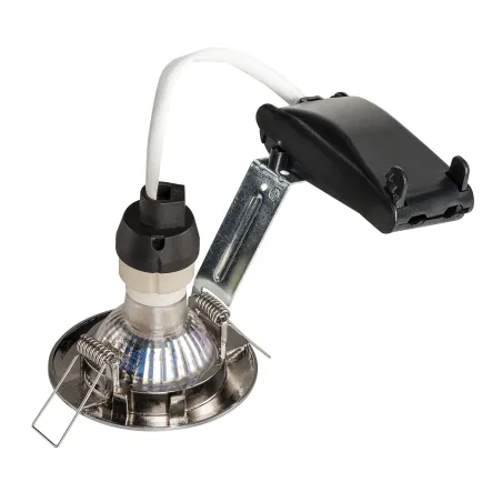 PIKA, encastré de plafond intérieur, rond, fixe, chrome, GU10/QPAR51, 50W max