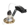PIKA, encastré de plafond intérieur, rond, fixe, laiton, GU10/QPAR51, 50W max
