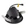 NUMINOS® GIMBLE S, encastré de plafond intérieur, 20 deg , noir, LED, 8,6W, 2700K