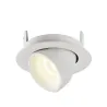 NUMINOS® GIMBLE XS, encastré de plafond intérieur, 20 deg , blanc, LED, 7W, 4000K