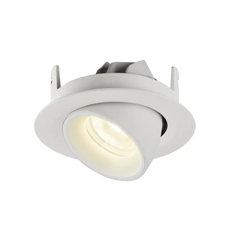 NUMINOS® GIMBLE XS, encastré de plafond intérieur, 20 deg , blanc, LED, 7W, 4000K