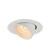 NUMINOS® GIMBLE XS, encastré de plafond intérieur, 55 deg , blanc, LED, 7W, 2700K