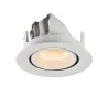 NUMINOS® GIMBLE XS, encastré de plafond intérieur, 55 deg , blanc, LED, 7W, 2700K