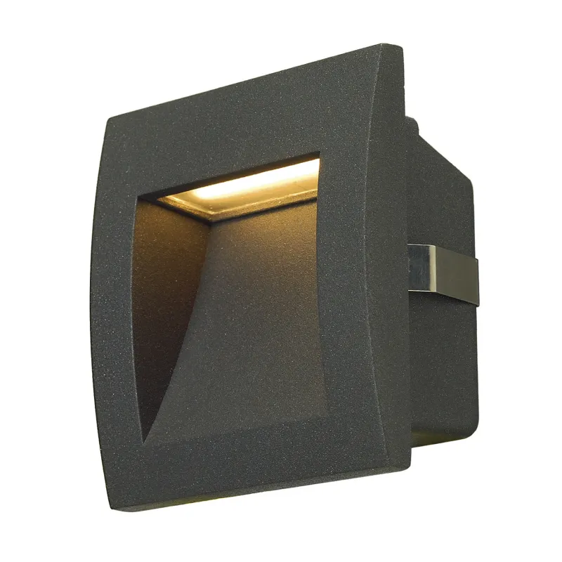 DOWNUNDER OUT S, encastré mural extérieur, anthracite, LED, 1,7W, 3000K, IP55