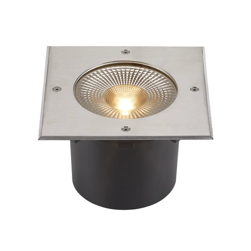 ROCCI 200, encastré de sol extérieur, carré, inox, LED, 16W, 3000K, IP65/IP67
