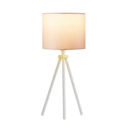 FENDA, lampe à poser intérieure, trépied, blanc, E27, 40W max, sans abat-jour