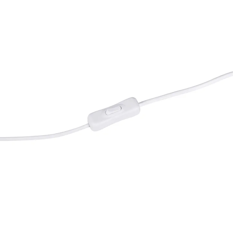 FENDA, lampe à poser intérieure, trépied, blanc, E27, 40W max, sans abat-jour