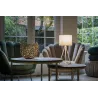 FENDA, lampe à poser intérieure, trépied, blanc, E27, 40W max, sans abat-jour