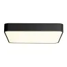 MEDO 60, plafonnier intérieur, carré, noir, LED, 38,4W, 3000K, variable 1-10V