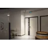 NUMINOS® XL, plafonnier intérieur, 36 deg , blanc/noir, LED, 36W, 2700K, variable