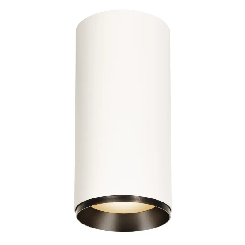 NUMINOS® XL, plafonnier intérieur, 60 deg , blanc/noir, LED, 36W, 3000K, variable