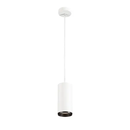 NUMINOS® L, suspension intérieure, 24 deg , blanc/noir, LED, 28W, 4000K, variable