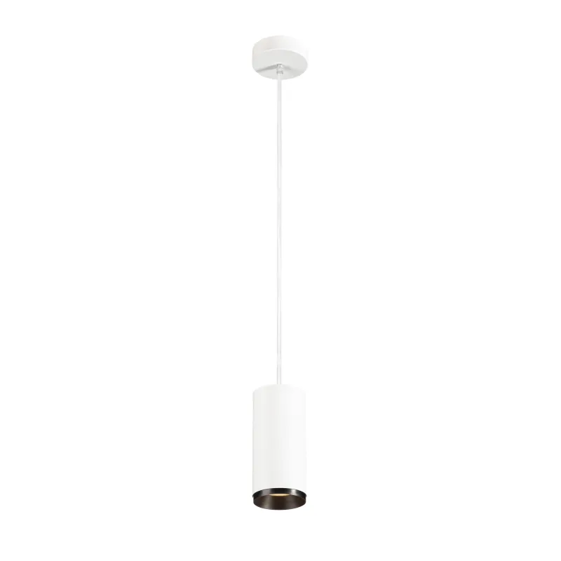 NUMINOS® M, suspension intérieure, 24 deg , blanc/noir, LED, 20W, 2700K, variable