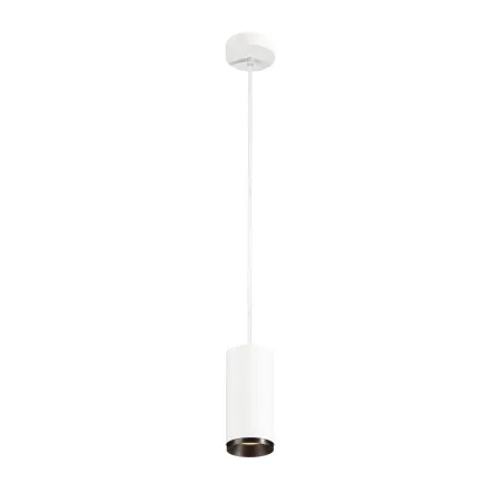 NUMINOS® M, suspension intérieure, 36 deg , blanc/noir, LED, 20W, 2700K, variable