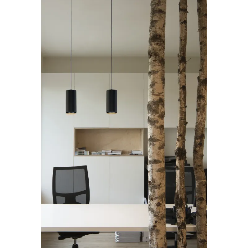 NUMINOS® M, suspension intérieure, 36 deg , blanc/noir, LED, 20W, 3000K, variable